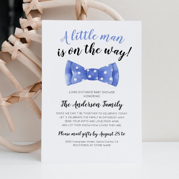 Bow Tie Baby Shower By Mail Long Distance
