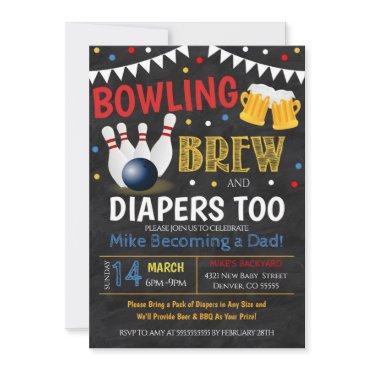 Bowling and Beer  Chalkboard