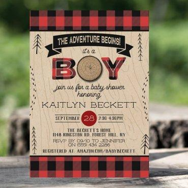 Boys Rustic Plaid Lumberjack