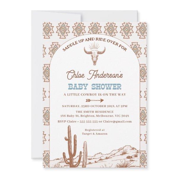 Boys Tribal Boho Arch Rodeo Western