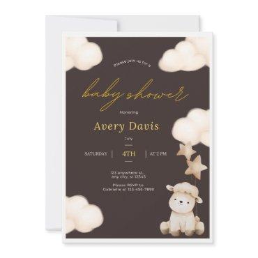 Brown , Easy Edit Invite