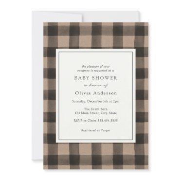 Brown Buffalo Plaid