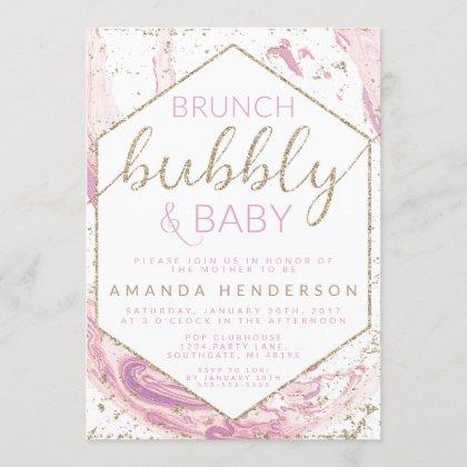 Brunch Bubbly & Baby Marble