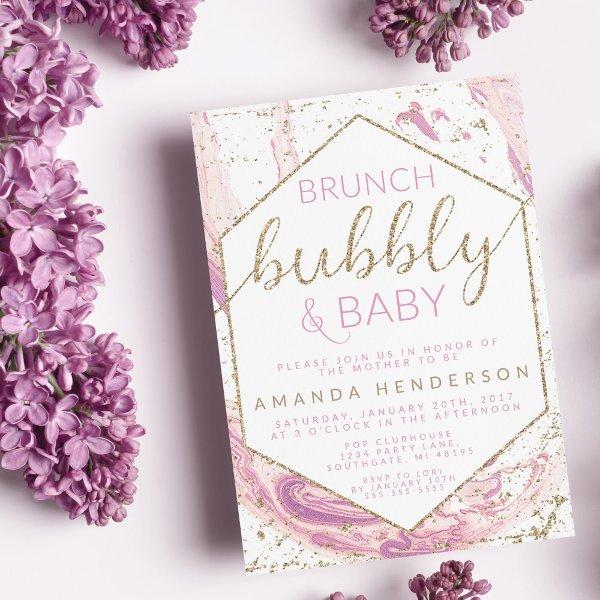 Brunch Bubbly & Baby Marble