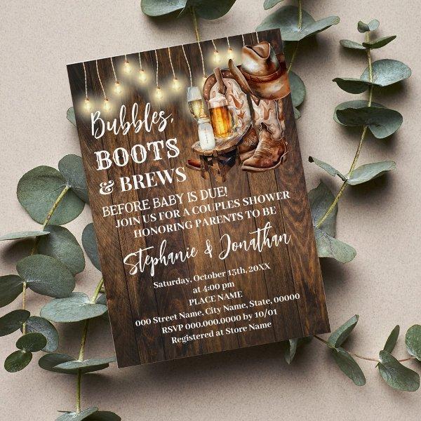 Bubbles Boots & Brews Before Baby Due
