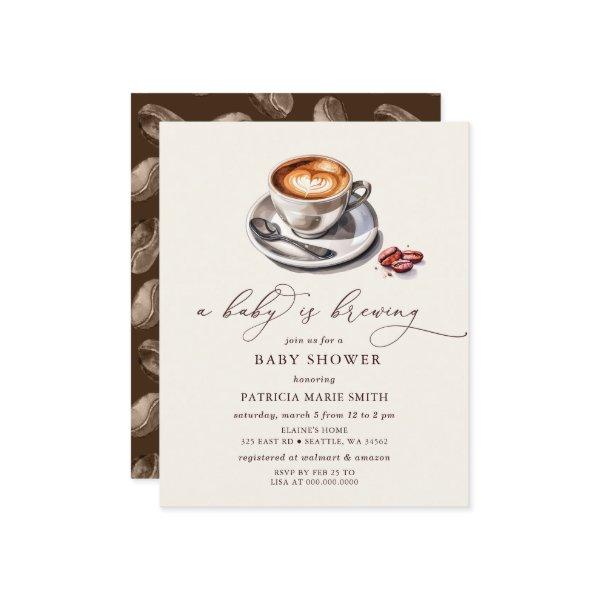 Budget Baby is Brewing Gender Neutral Baby Shower