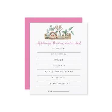 Budget Boho Game Advice New Mom Dad Baby Shower