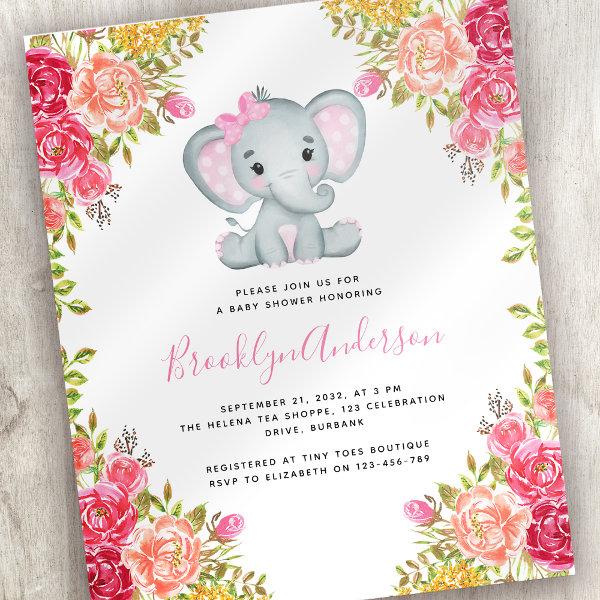 BUDGET Elephant Girl