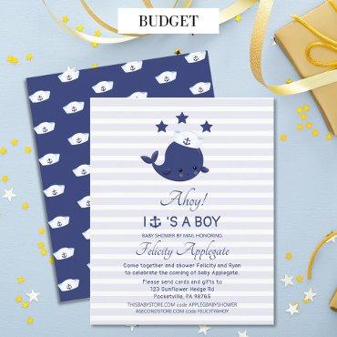 BUDGET Nautical Boy Whale