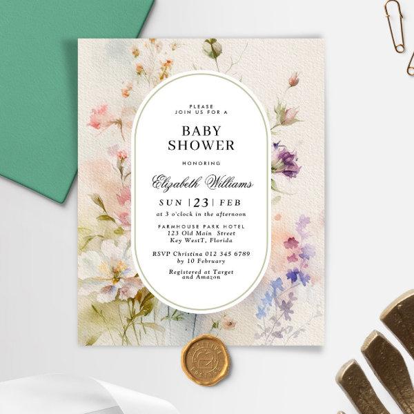 Budget Rustic Wildflowers