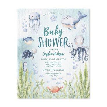 Budget Under The Sea  Flyer