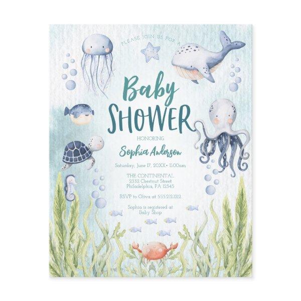 Budget Under The Sea  Flyer