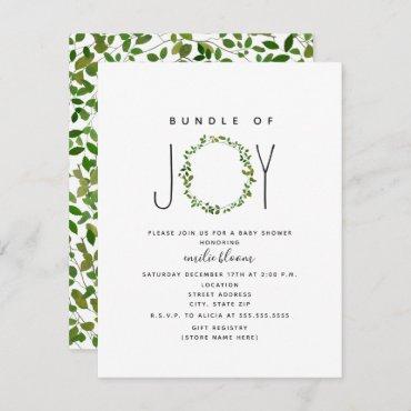 Bundle Of Joy Greenery Wreath Neutral