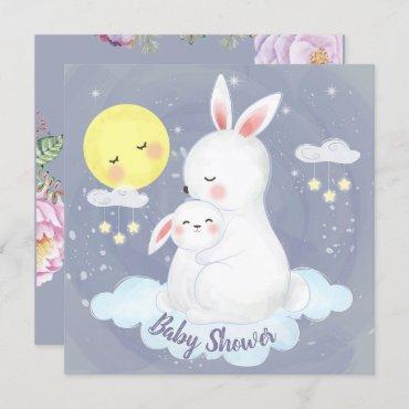 Bunny Baby Shower Invitation