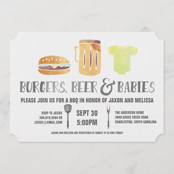Burgers, Beer, and Babies - Couple's