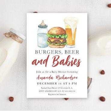 Burgers, BEER and Baby