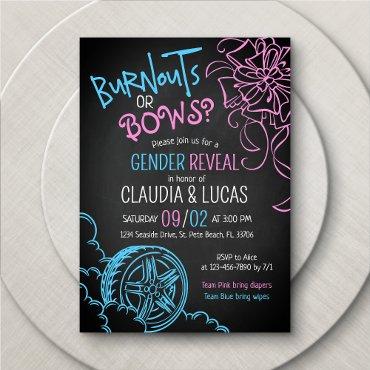 Burnouts Bows Gender Reveal