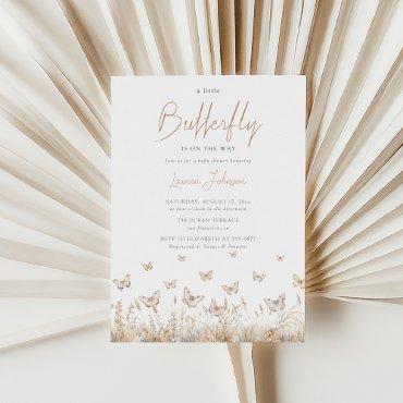 Butterfly Wildflower Boho Girl