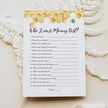 CALLA Who Knows Mommy Best Baby Shower Game