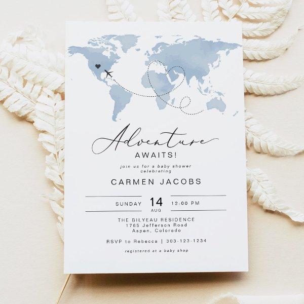 CARMEN Dusty Blue Map Adventure
