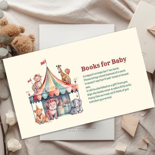 Carnival Baby Shower Books for Baby
