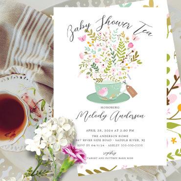 Charming Floral Tea Party