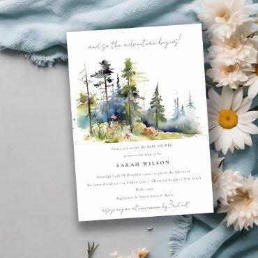 Chic Adventure Begin Pine Forest