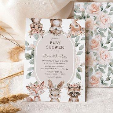 Chic Boho Woodland Animals