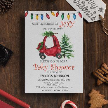Christmas Child Truck Baby Shower Bundle Joy