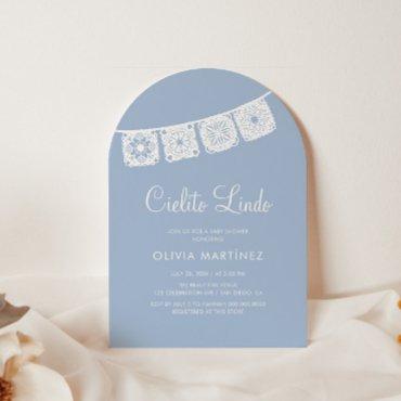 Cielito Lindo Blue Arch Papel Picado
