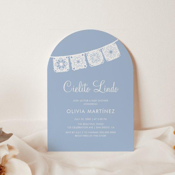 Cielito Lindo Blue Arch Papel Picado