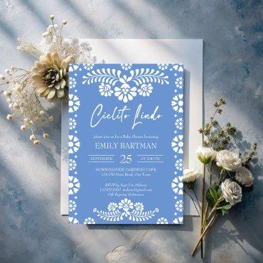 Cielito lindo dusty blue Mexican