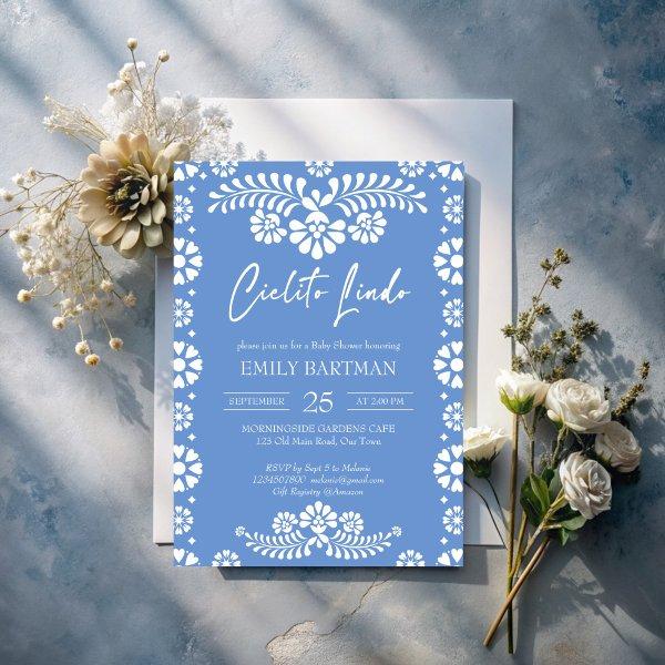 Cielito lindo dusty blue Mexican