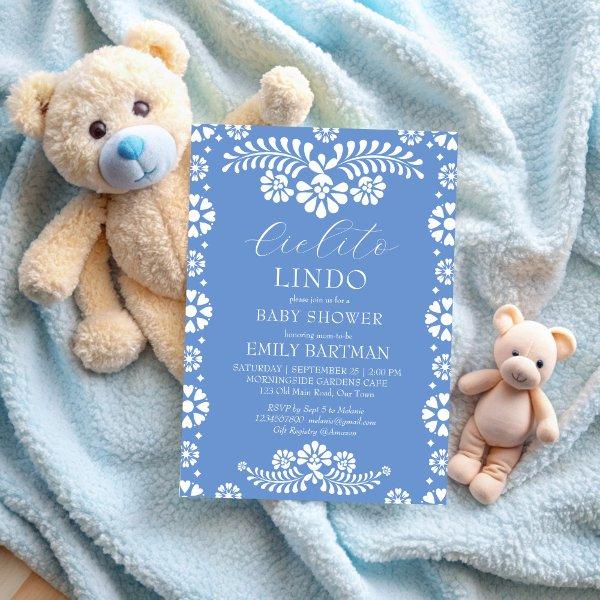 Cielito lindo dusty blue Mexican