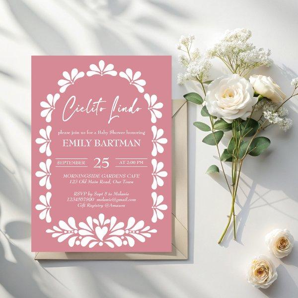 Cielito lindo dusty pink Mexican
