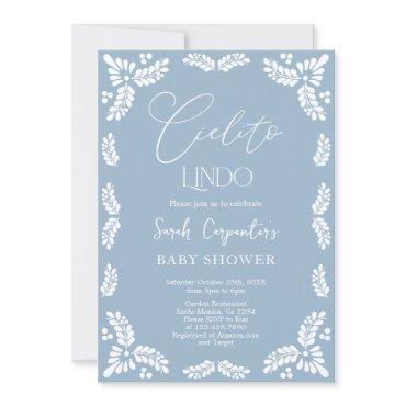 Cielito Lindo Papel Picado Baby Shower Boy