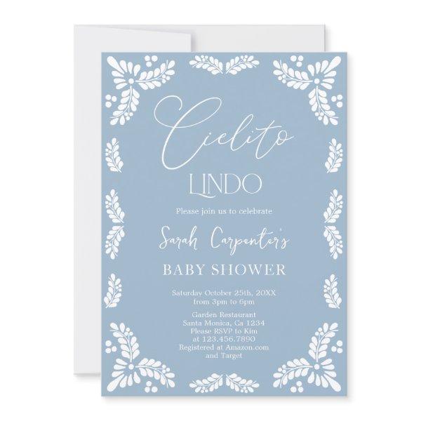 Cielito Lindo Papel Picado Baby Shower Boy