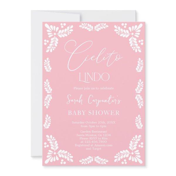 Cielito Lindo Papel Picado Baby Shower Girl