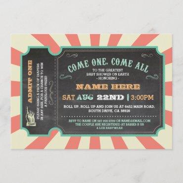 Circus Carnival Ticket