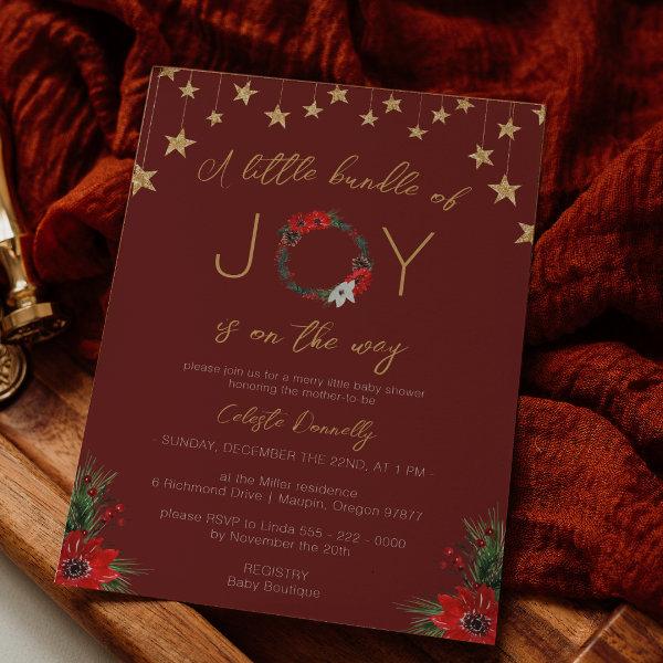 Classic Christmas Red Bundle Of Joy