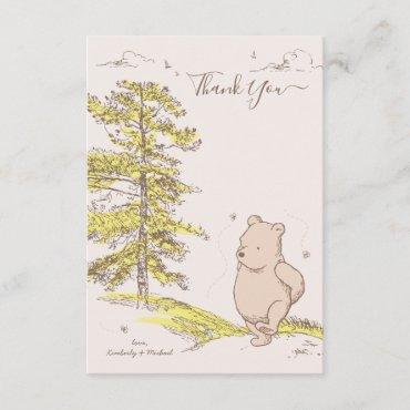 Classic Pooh | Baby Shower Thank You Invitation