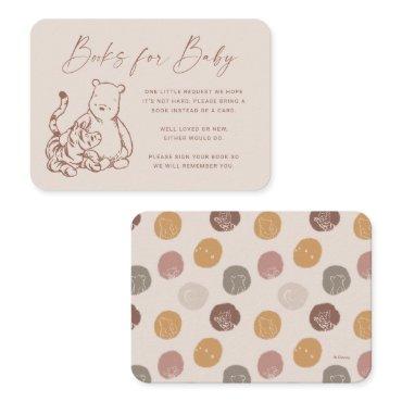 Classic Pooh & Tigger Books for Baby Insert Card