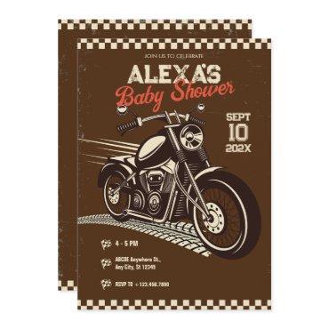 Classic vintage motorcyle