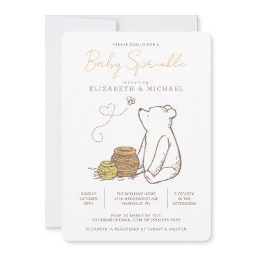 Classic Winnie the Pooh Baby Sprinkle