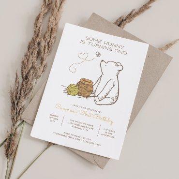 Classic Winnie the Pooh First Birthday