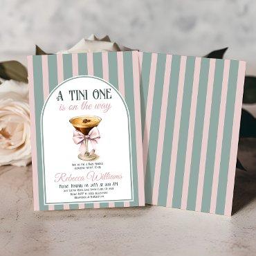 Coffee Theme Espresso Martini Pink Bow