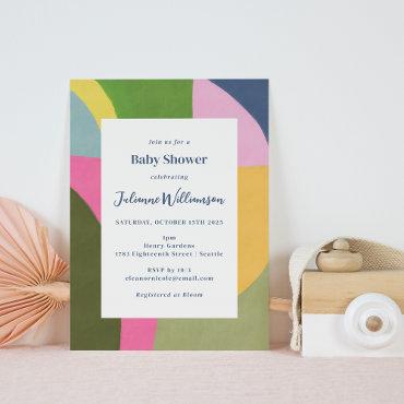 Colorful Bold Modern Abstract Cute