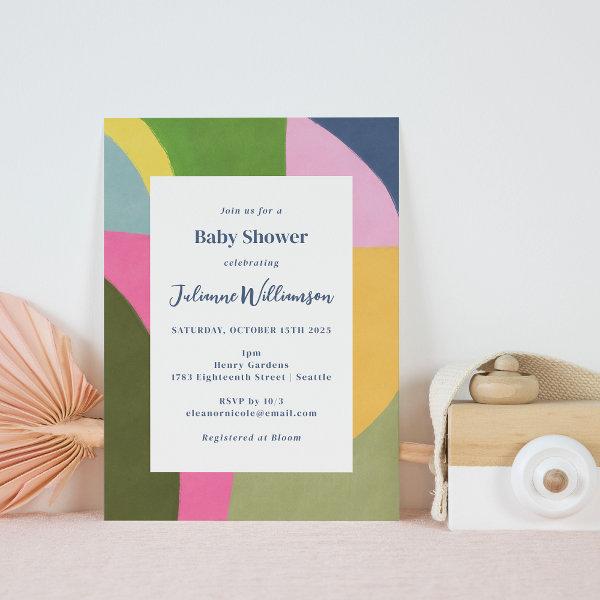 Colorful Bold Modern Abstract Cute