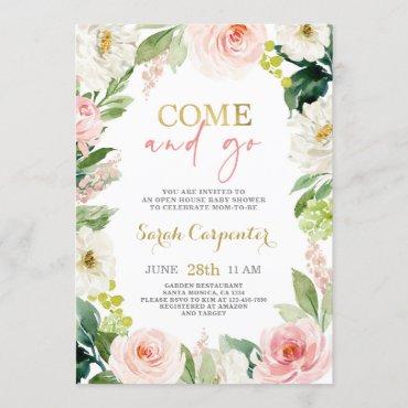 Come and Go Baby Shower girl