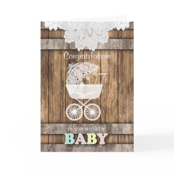 Congratulation on Your New Baby Card
